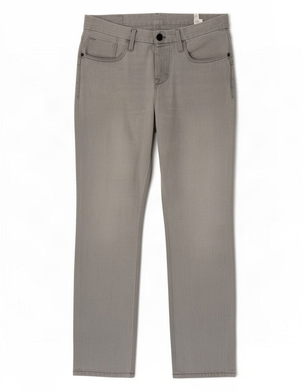 Calvin Klein Herre Slim Jeans W32 L32 Grå Bomuld