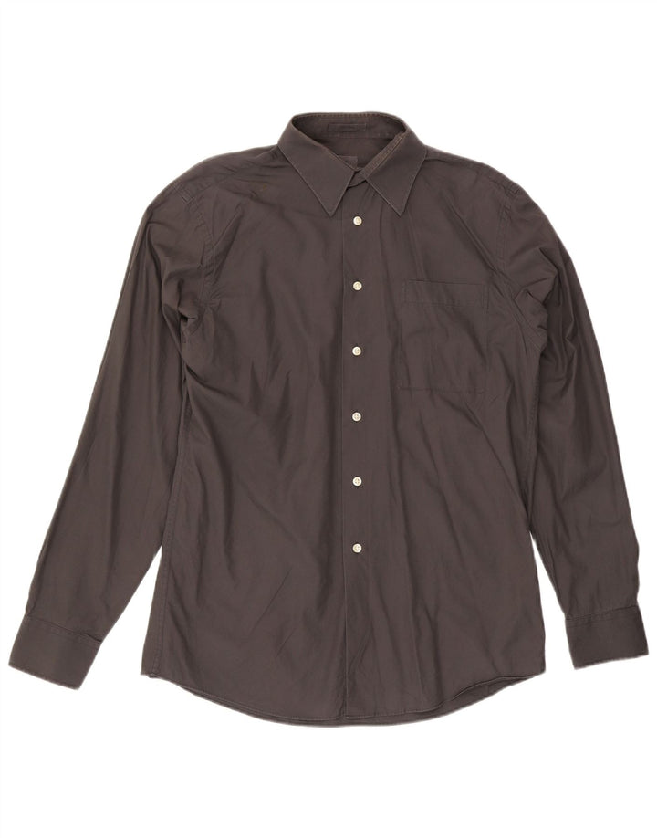 Calvin Klein Herreskjorte str. 40 15 1/2 Medium Grå Bomuld