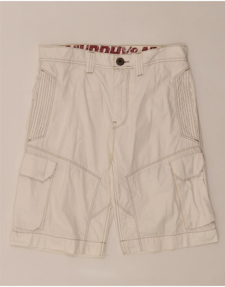 Murphy & Nye Herre Cargo Shorts W30 Medium White