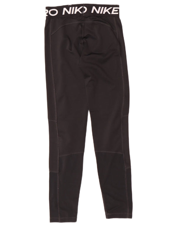 NIKE Girls Dri Fit Leggings 13-14 år XL Sort Polyester