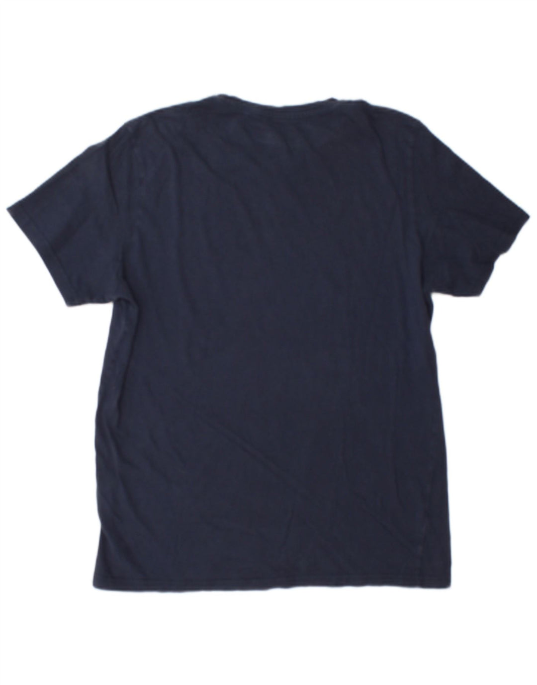 Jack & Jones Herre grafisk T-shirt Top Medium Marineblå Bomuld