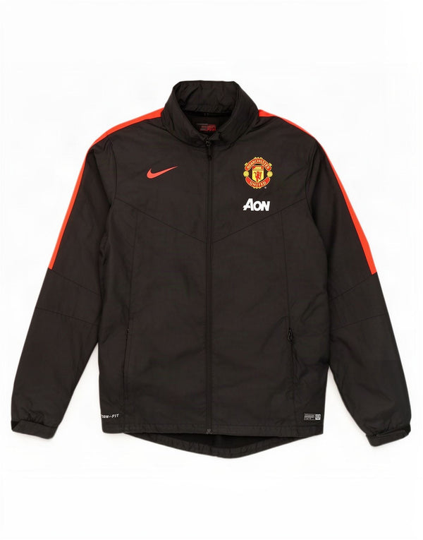 Nike Herre Manchester United Grafisk træningsdragt Topjakke XL Sort