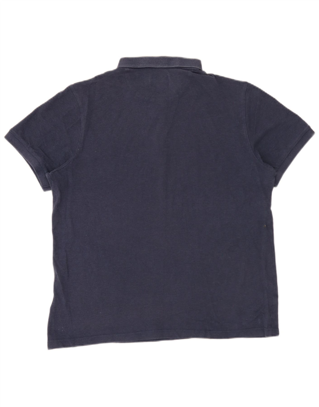Farah herre poloshirt XL marineblå bomuld