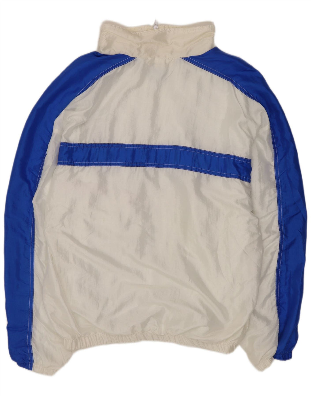 A.G. Spalding & Bros Træningsdragt til mænd Topjakke XL Hvid Colourblock Nylon