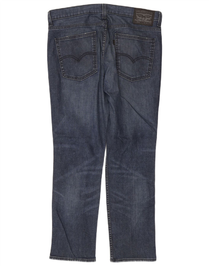 Levi's Herre 511 Slim Jeans W34 L30 Blå Bomuld