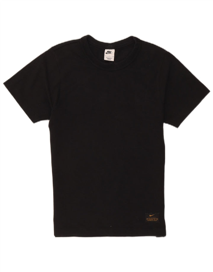 Nike T-shirt top lille sort bomuld til mænd