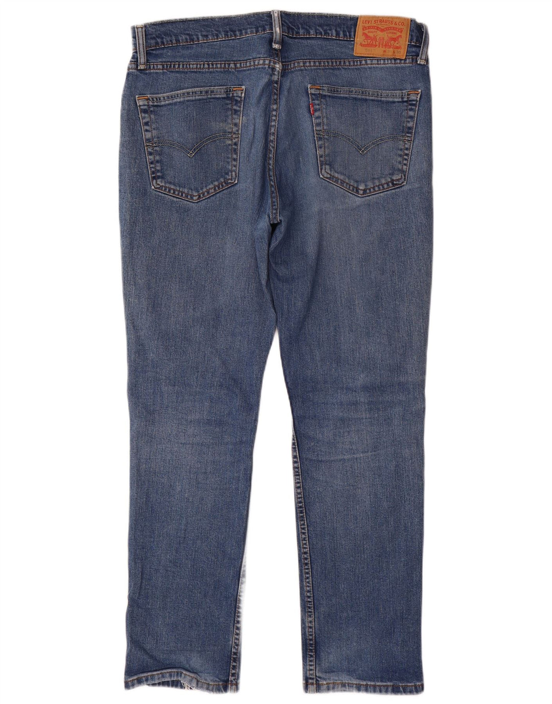 Levi's Herre 511 Slim Jeans W36 L30 Blå Bomuld