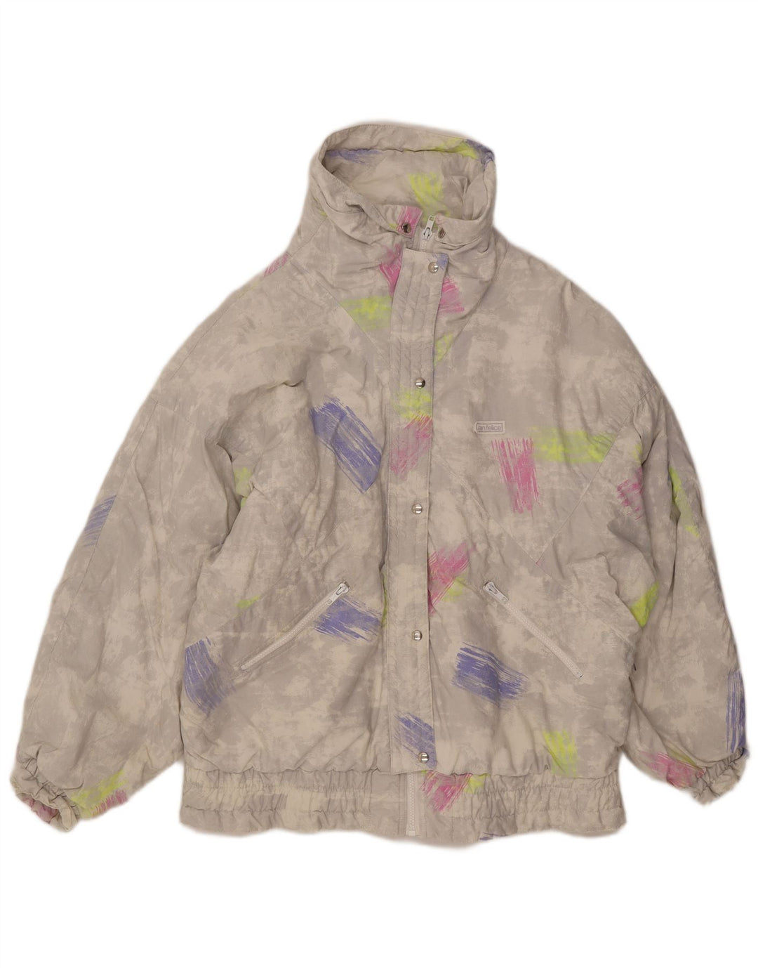 SAN FELICE vindjakke til kvinder EU 40 Medium Grey Colourblock