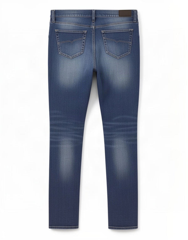 Diesel Dame Grupee-Zip Slim Fit Jeans W31 L31 Blå Bomuld