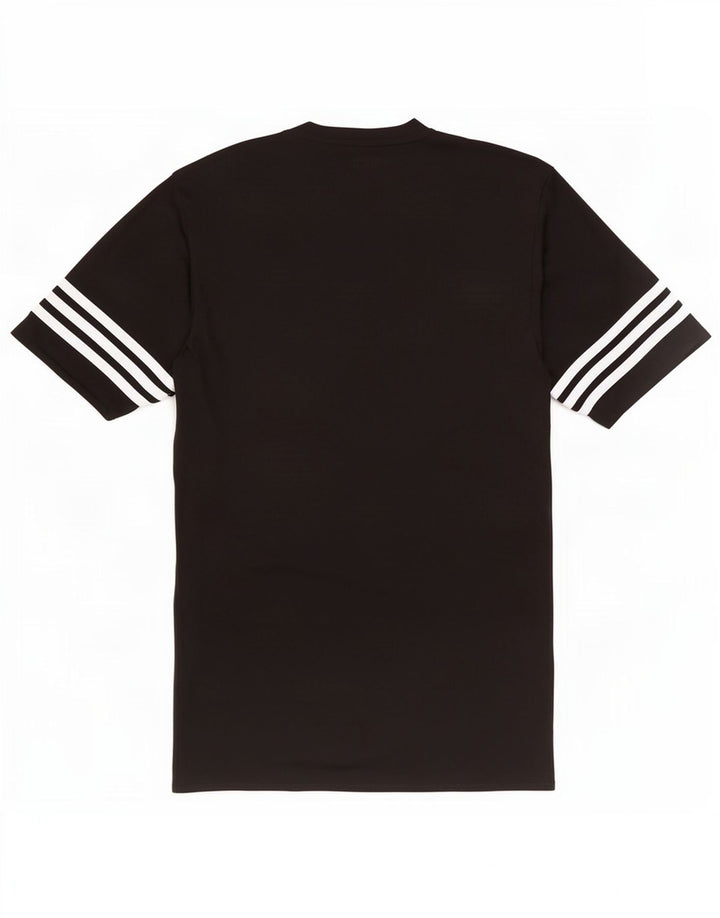 Adidas Herre Climalite T-Shirt Top Lille Sort Polyester