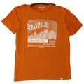 Jack & Jones Herre grafisk T-shirt Top Stor Orange Bomuld