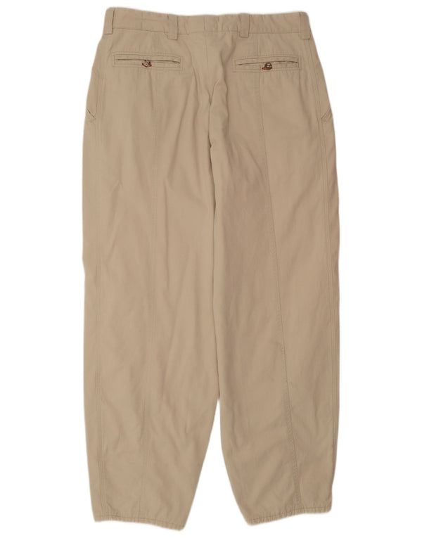 HUGO BOSS Herre Pegged Chino Bukser W34 L32 Beige Bomuld