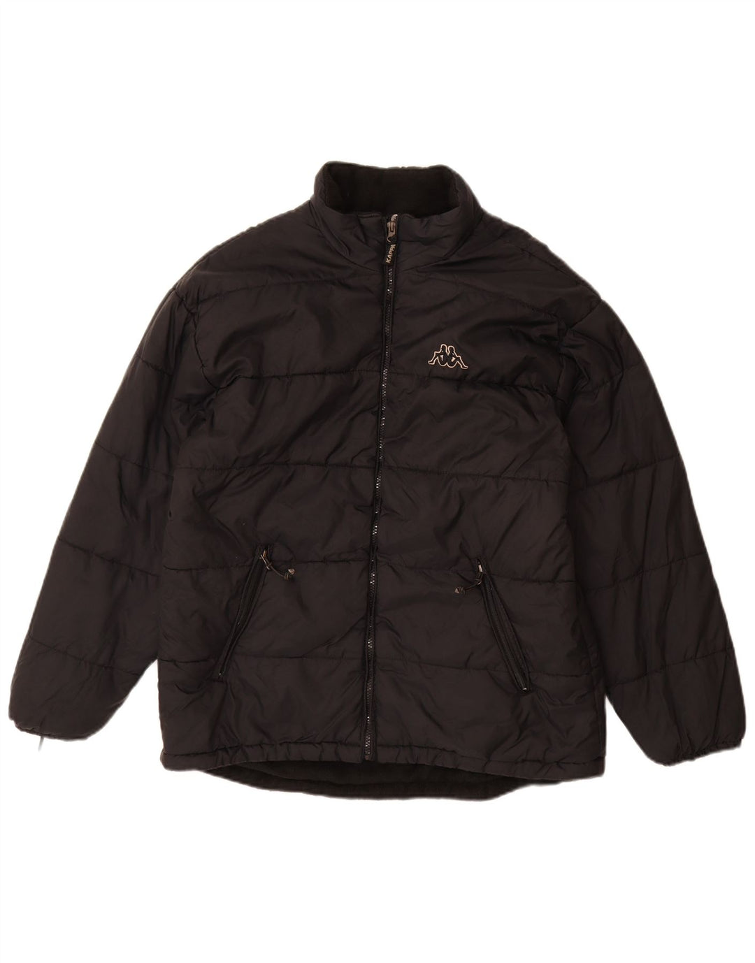 Kappa Polstret Herrejakke UK 40 Stor Sort Polyamid