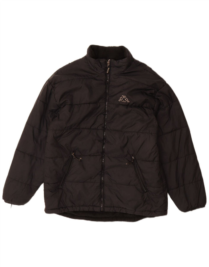 Kappa Polstret Herrejakke UK 40 Stor Sort Polyamid