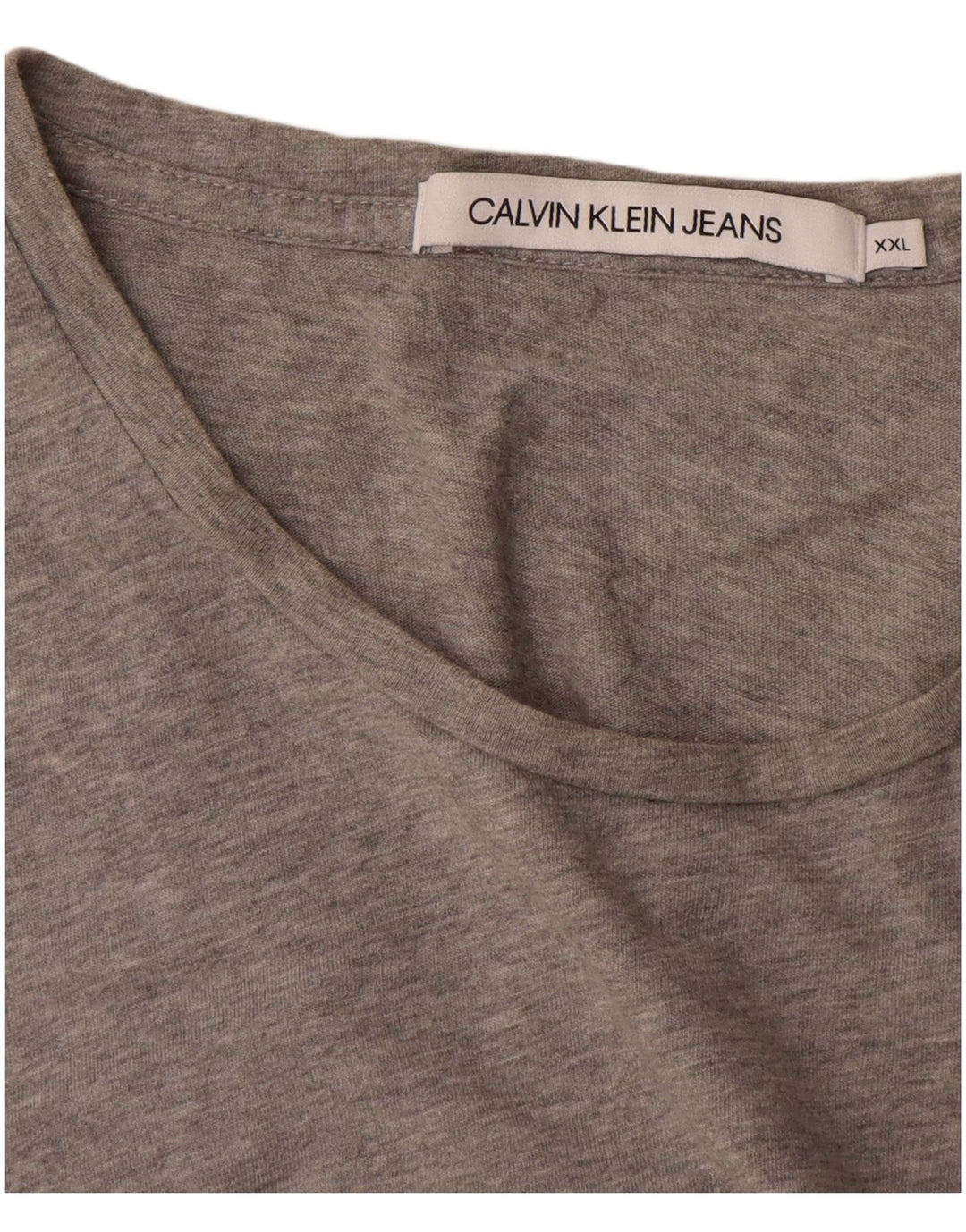 Calvin Klein Jeans Herre Grafisk T-Shirt Top 2XL Grå
