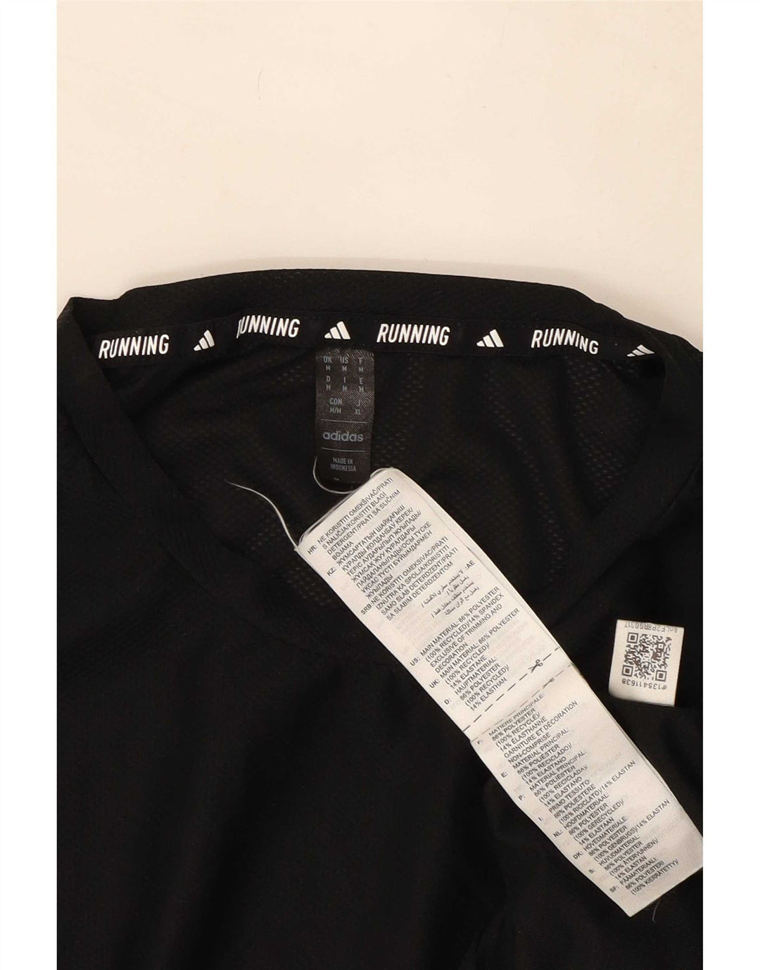 Adidas Herre Aeroready T-Shirt Top Medium Sort Polyester