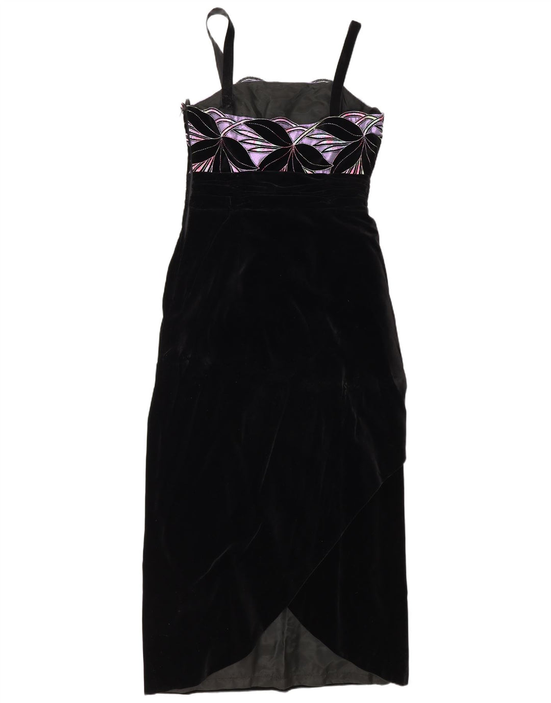 Cocktail Hoffmann Dame ærmeløs Maxikjole IT 42 Medium Sort