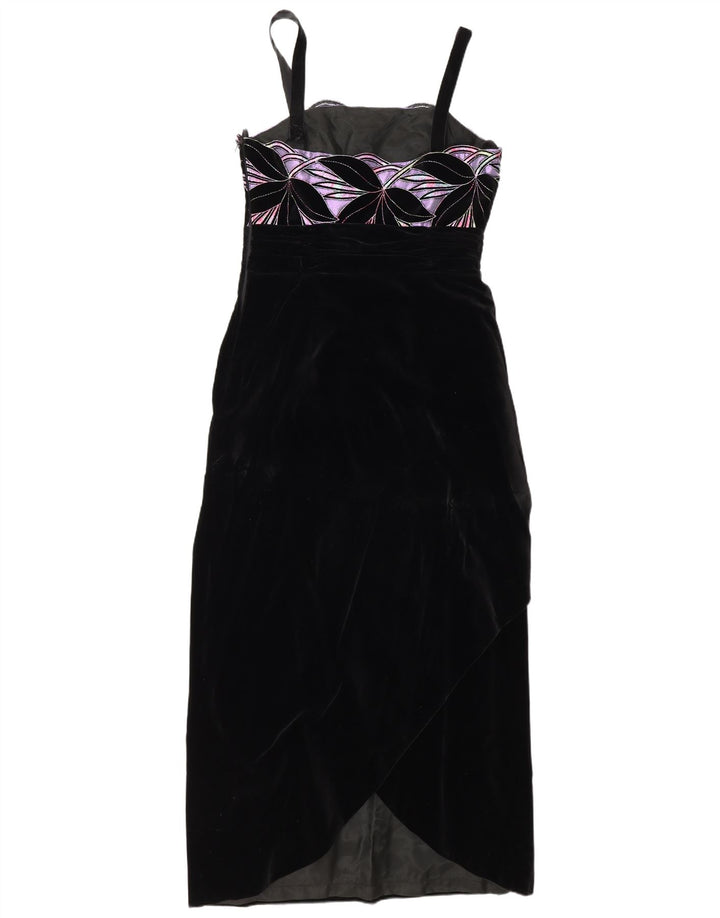 Cocktail Hoffmann Dame ærmeløs Maxikjole IT 42 Medium Sort