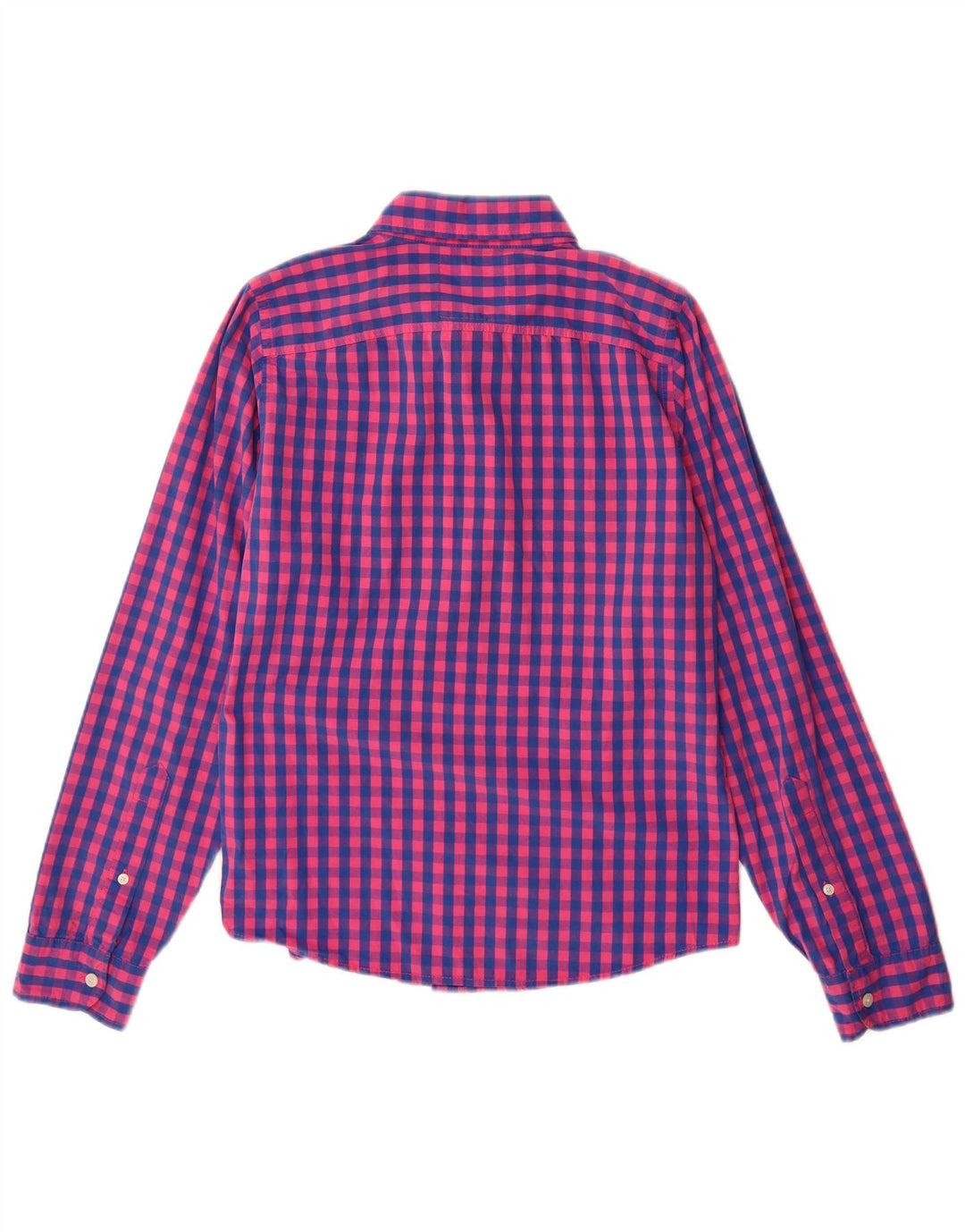 HOLLISTER Herreskjorte Medium Pink ternet bomuld