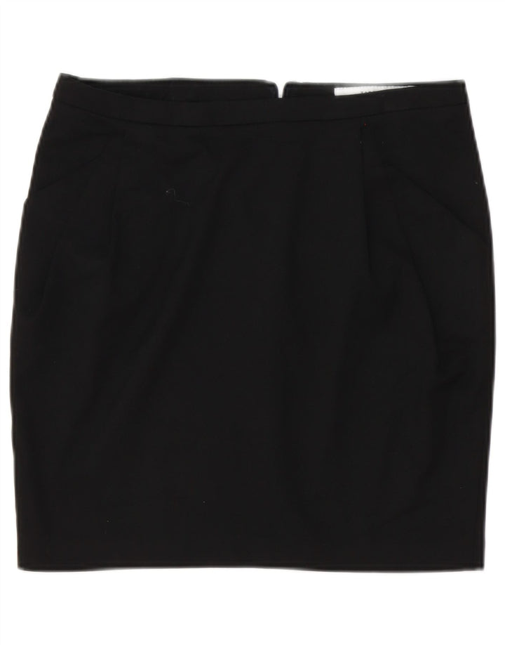 Zara Pencil Nederdel Medium W28 Sort til kvinder