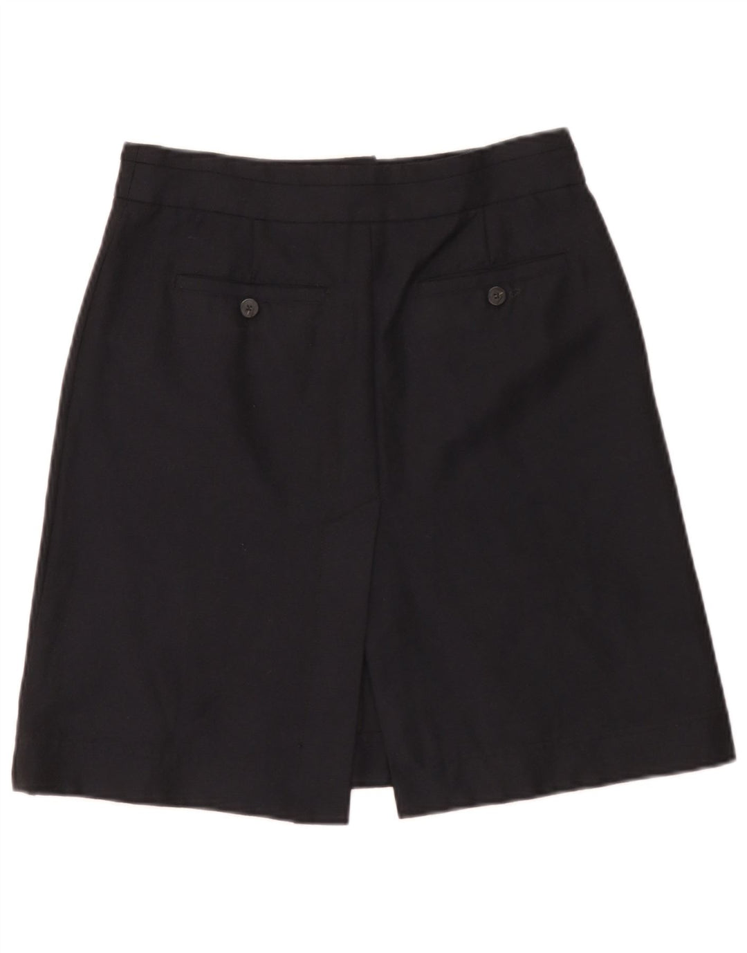 Mauro Grifoni Dame Mini Nederdel IT 44 Medium W30 Marineblå Uld