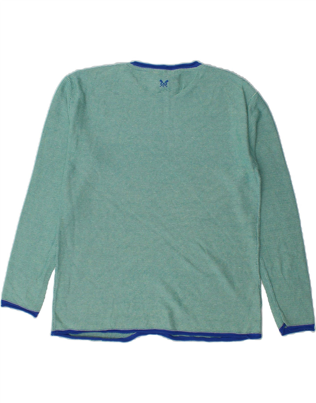 CREW CLOTHING Womens Crew Neck Jumper Sweater UK 12 Medium  Green Vintage Crew Clothing and Second-Hand Crew Clothing from Messina Hembry 