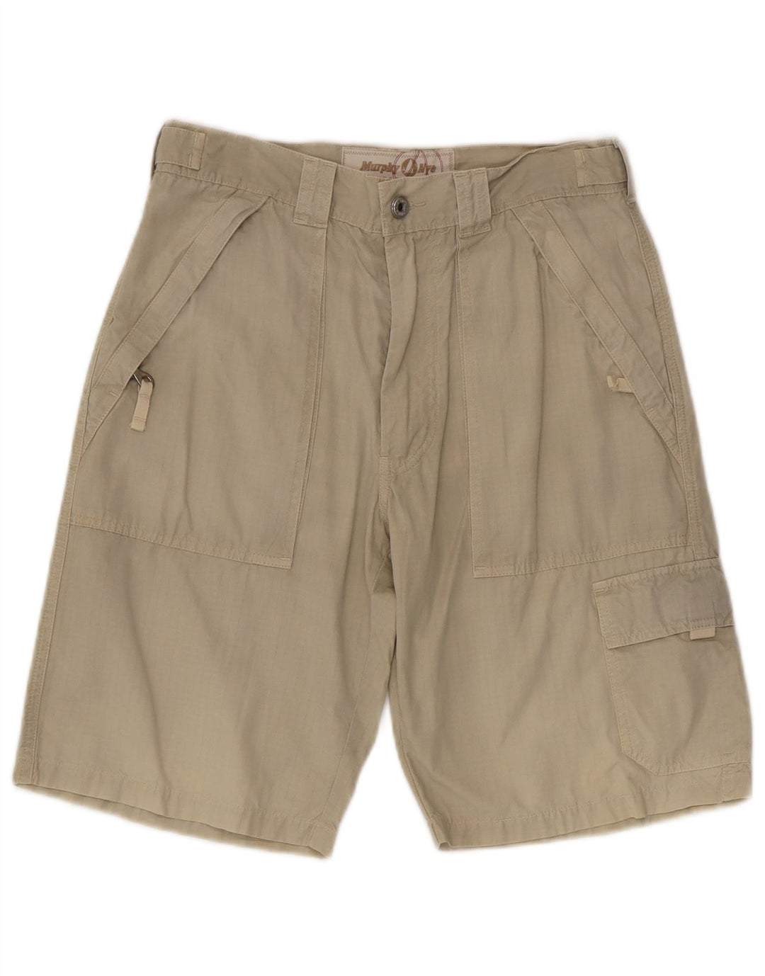 Murphy & Nye Herre Cargo Shorts W32 Medium Khaki Bomuld