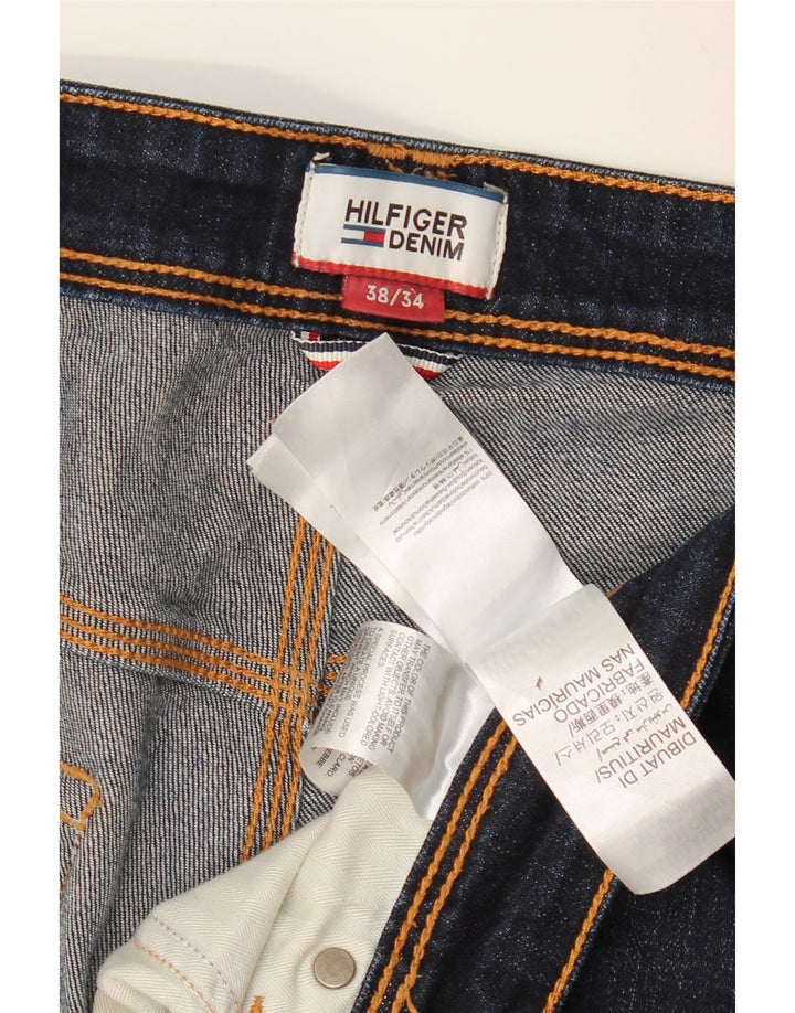 Tommy Hilfiger Herre Bootcut Jeans W38 L34 Marineblå Bomuld