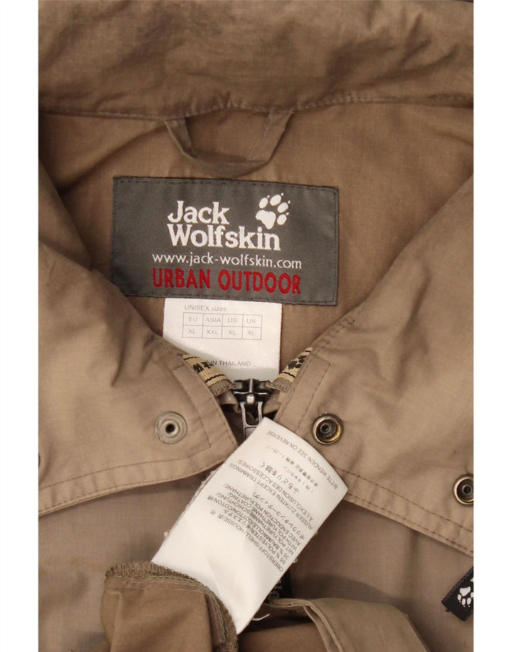 Jack Wolfskin Herre Utility Jacket UK 42 XL Khaki Polyester