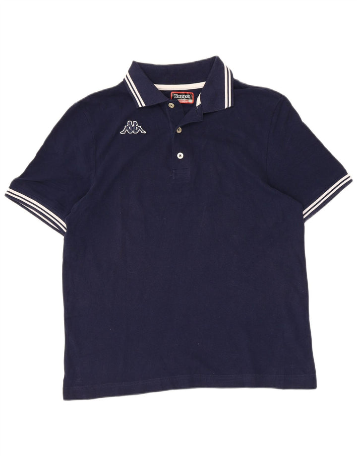 Kappa herre poloshirt Medium marineblå bomuld