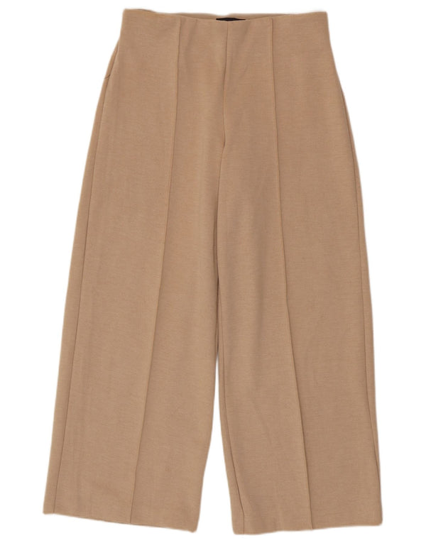 Marks & Spencer Kvinder korte fritidsbukser UK 12 Medium W30 L27 Beige