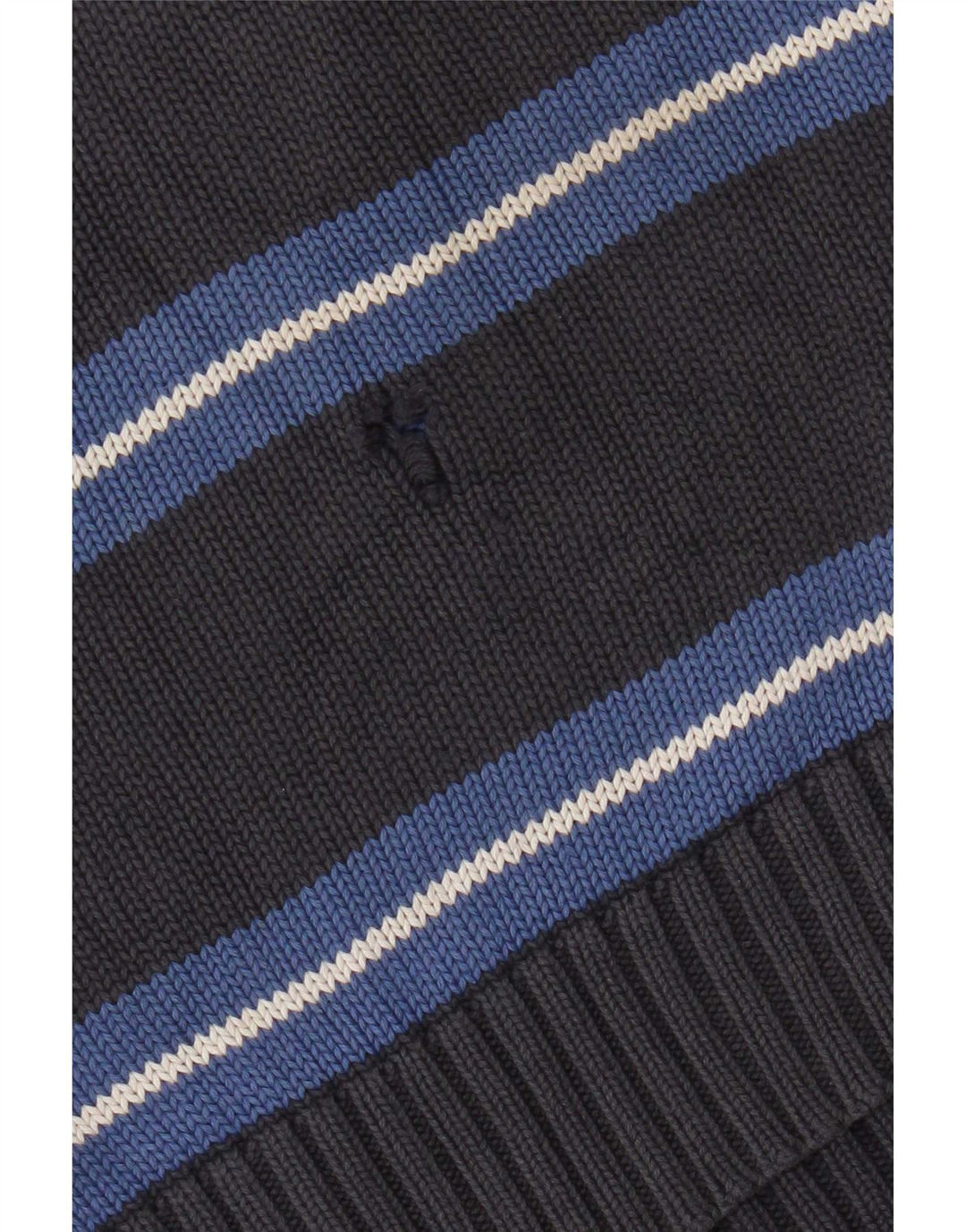 Zara Herre V-hals sweater Stor Grå Stribet