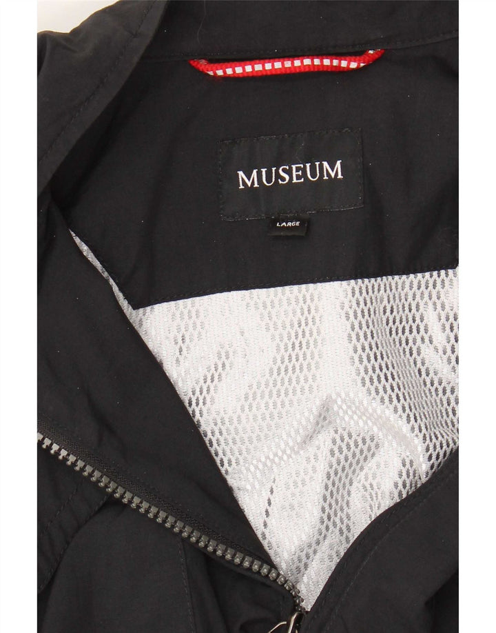 Museum Herre Utility Jacket UK 40 Large Black