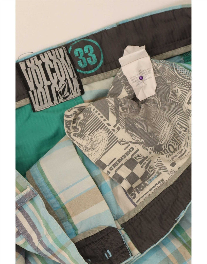 Volcom Herre Chino Shorts W33 Medium Flerfarvet Ternet bomuld