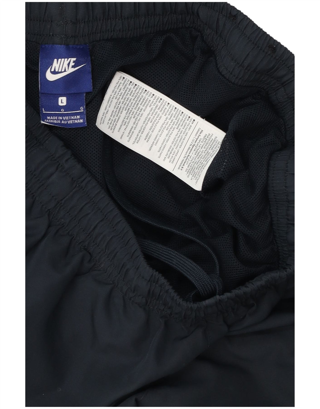 Nike Træningsdragt bukser til mænd Joggers Large Navy Blue Polyester