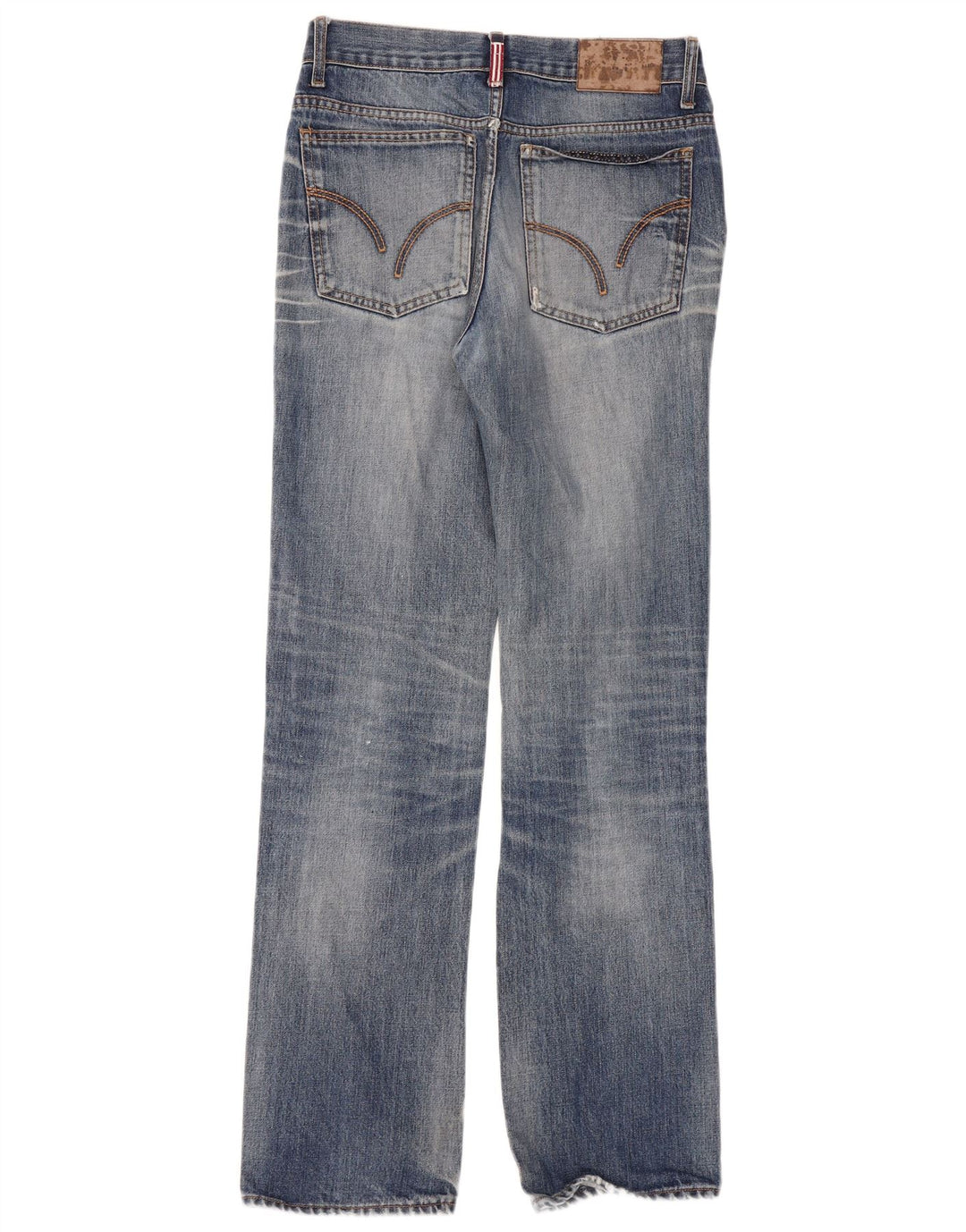 Vintage lige jeans til kvinder W30 L33 Blå