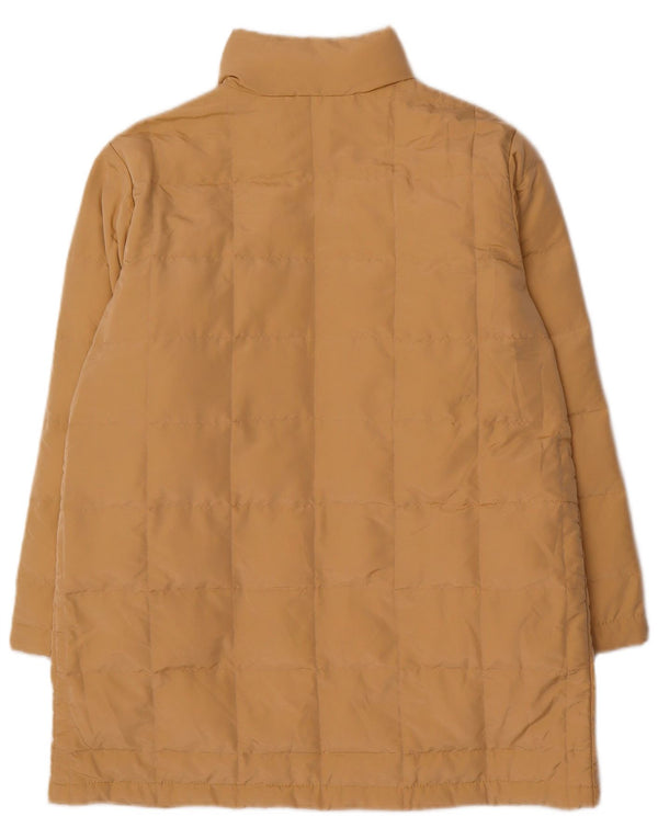 Max Mara Dame Weekend Oversized Polstret Jakke UK 10 Lille Gul