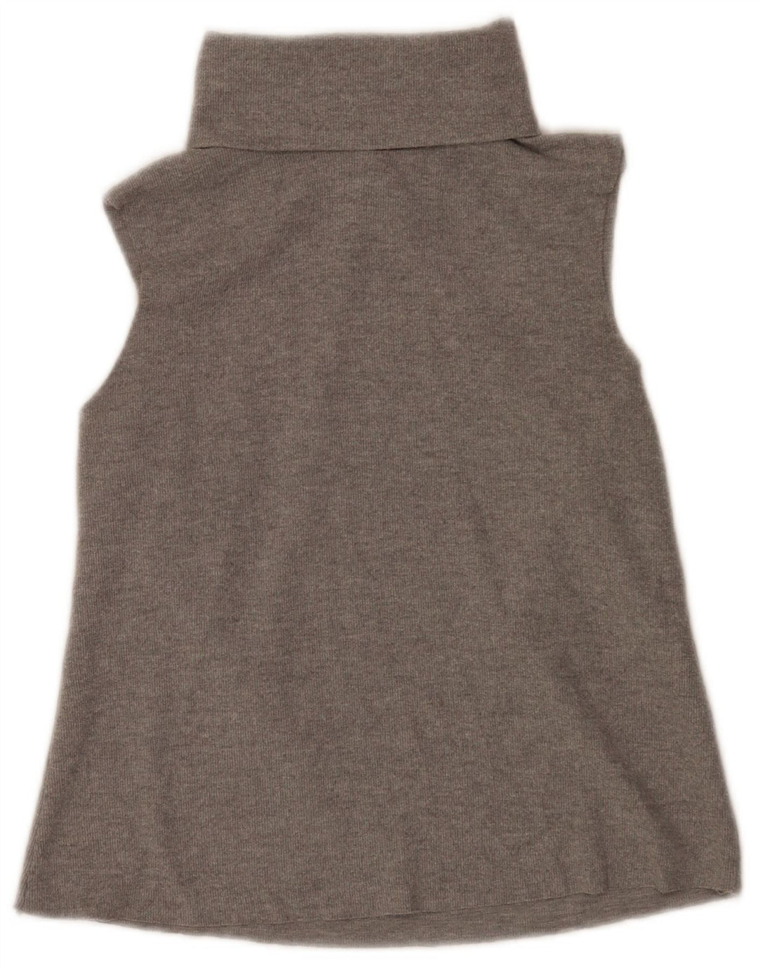 Zara Damevest Top UK 10 Lille Grå Polyester