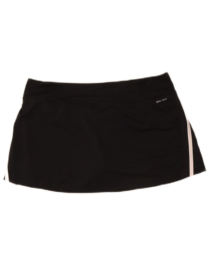 Nike Dame Dri Fit Skort UK 18 XL Sort Polyester