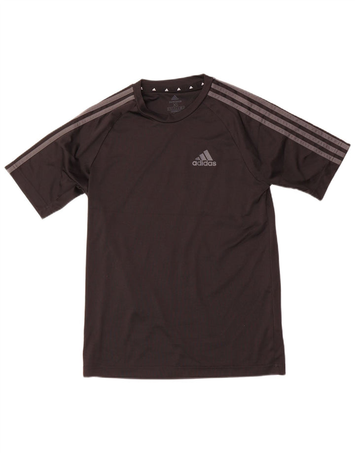 Adidas Herre Aeroready T-Shirt Top XS Sort Polyester