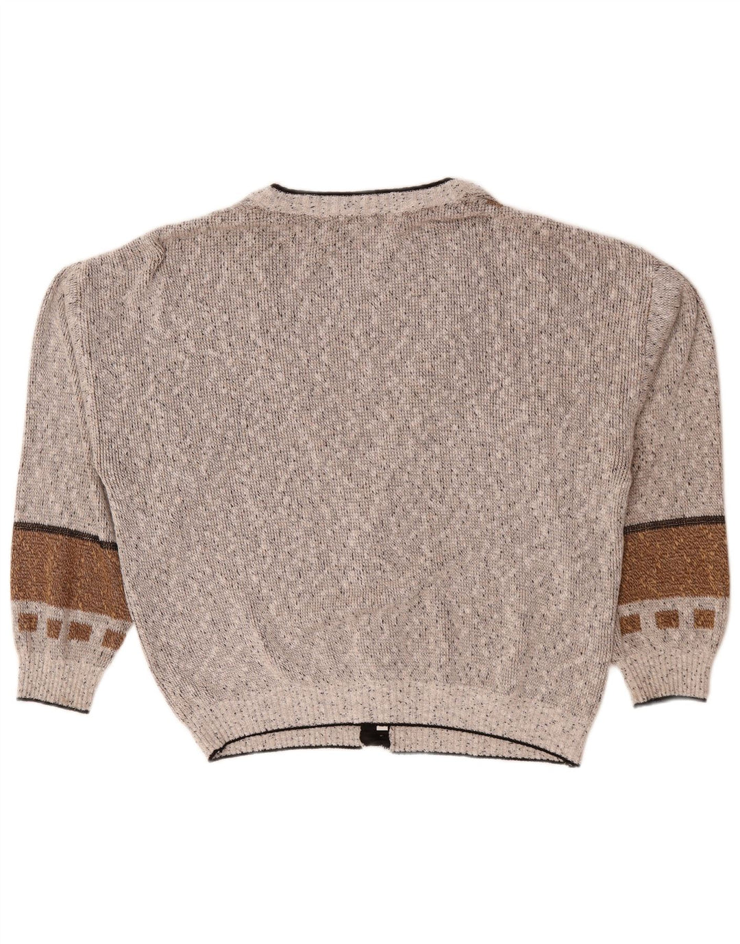 Maria Jose Herre Cardigan Sweater XL Grå Colourblock