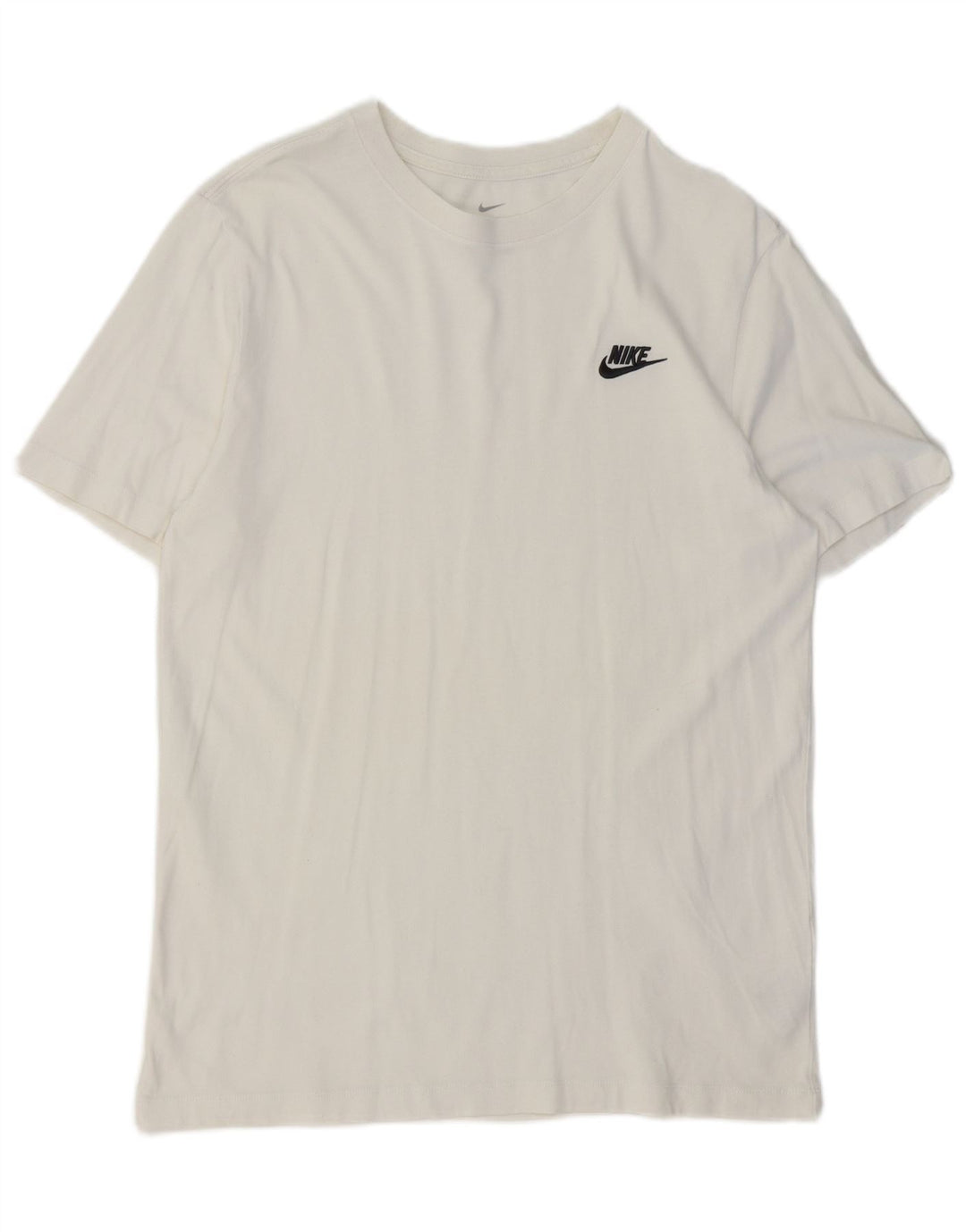 Nike T-shirt top mellem mænd, hvid bomuld