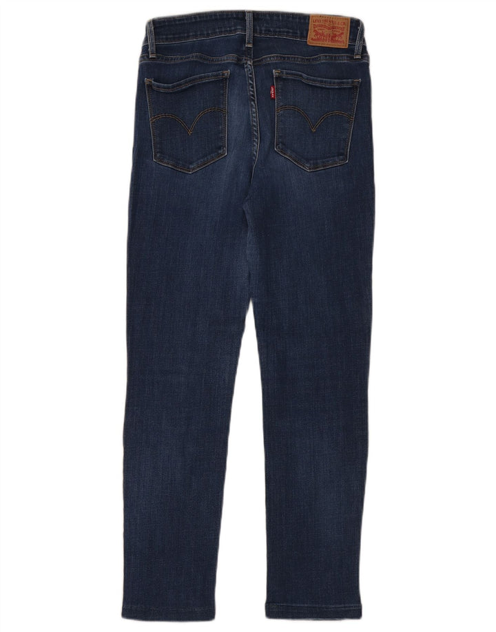 Levi's Dame 712 Slim Jeans W29 L26 Marineblå
