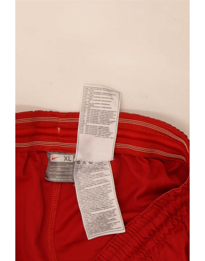 Nike sportsshorts til mænd XL rød polyester