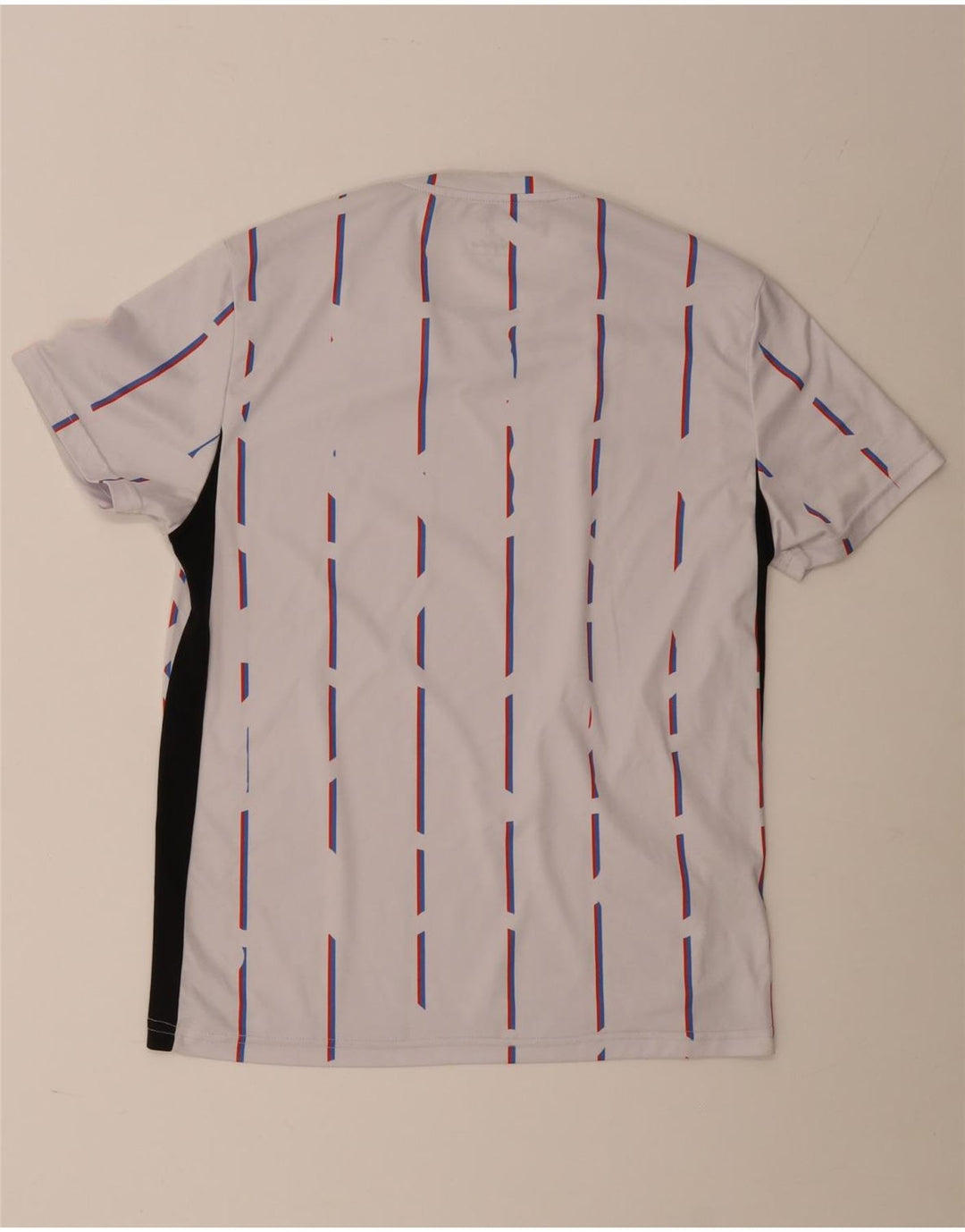 AUSTRALIAN L'ALPINA Herre grafisk T-shirt Top Medium hvid stribet