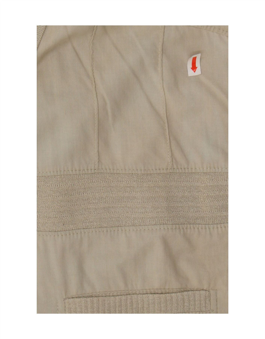 MALAGRIDA Mens Short Sleeve Pullover Shirt Large Beige Vintage Malagrida and Second-Hand Malagrida from Messina Hembry 