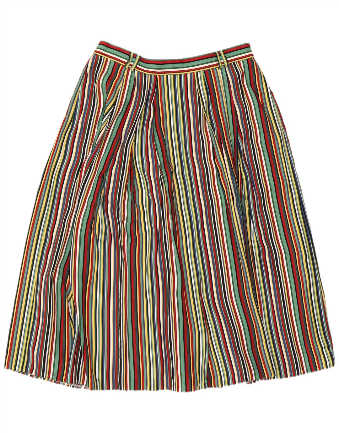 Gerry Weber Plisseret nederdel til kvinder EU 46 XL W32 Flerfarvet stribet