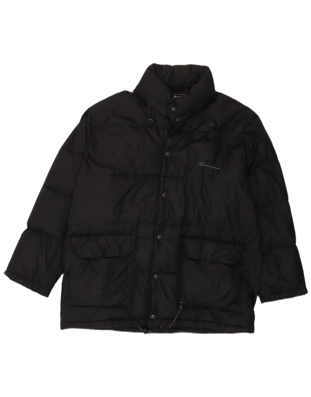 Champion Herre hættepolstret jakke UK 36 Small Black