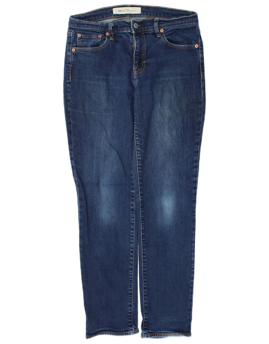 Gap Straight Jeans til mænd W28 L29 blå bomuld