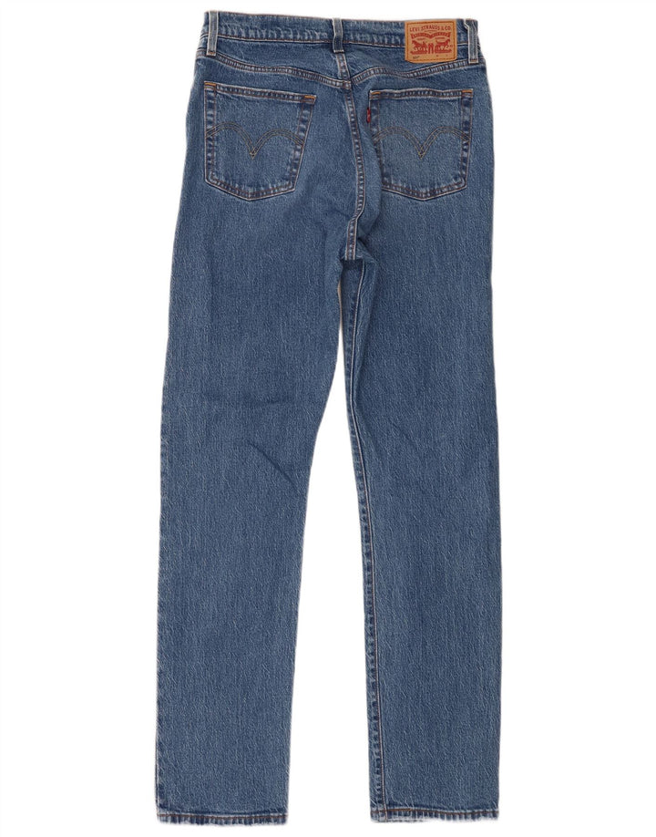 Levi's Herre 501 Straight Jeans W29 L32 Blå Bomuld